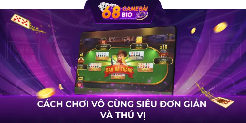 Ngưu Ngưu Cướp Cái tại 68 Game Bài - Trải Nghiệm Game Cá Cược Hấp Dẫn 2 Cách chơi vô cùng siêu đơn giản và thú vị