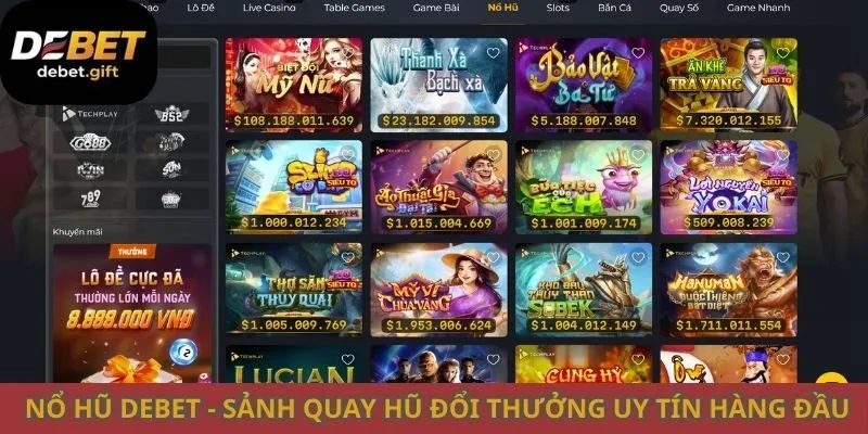 Nổ hũ Debet