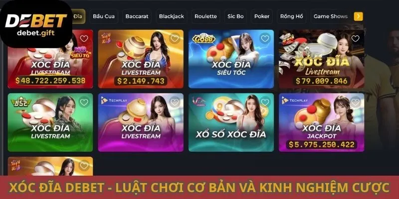 Xóc đĩa Debet